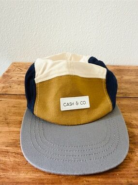 Cash & Co Scout 5 Panel Colorblack Snap Back Hat - Adult